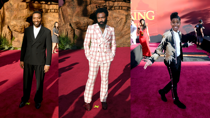 Illustration for article titled All the Animal Print, Metallics, Feathers and Beyoncé at The Lion King Premiere